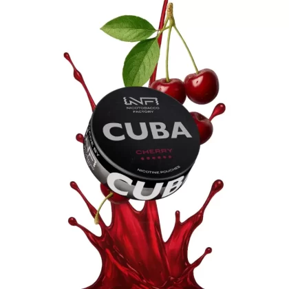 Woreczki nikotynowe CUBA BLACK 19,9mg – Cherry Snus AKCYZA