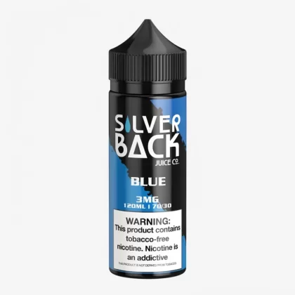 Blue – Silverback Juice Co. – 120mL – Blue Raz Menthol Vape