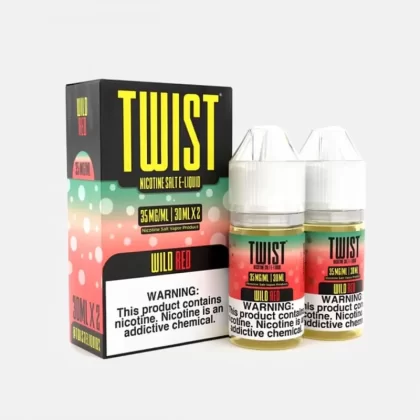 Wild Red SALT – Twist E-Liquids – 60mL Pod Nic Salt