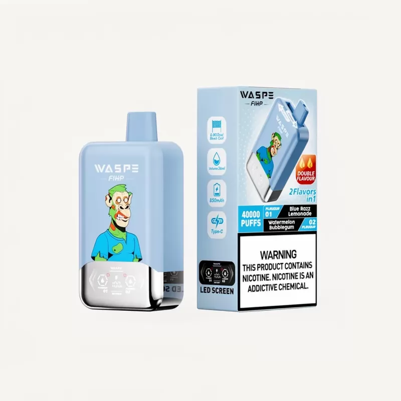 Waspe FIHP 40000 Puffs Disposable Vape Dual Flavor Top Pick