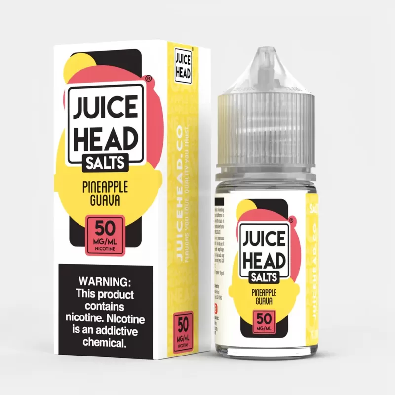 Pineapple Guava SALT – Juice Head – 30mL – Nic Salt Tropical - Image 2