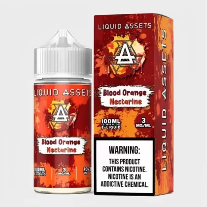Blood Orange Nectarine by Liquid Assets – 70% VG Vape Juice