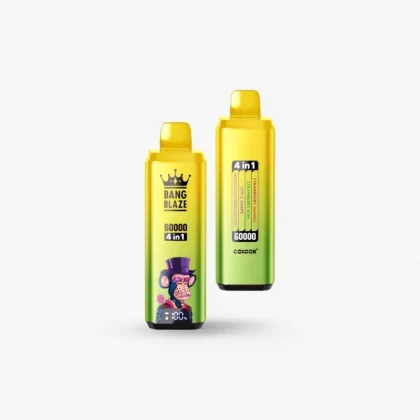 Bang Blaze 60K: 4-Flavor Disposable Vape