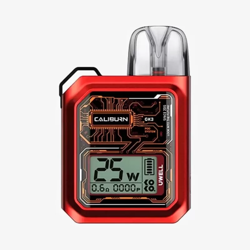 UWELL Caliburn GK3 25W Pod System | 900mAh Vape Kit - Image 2