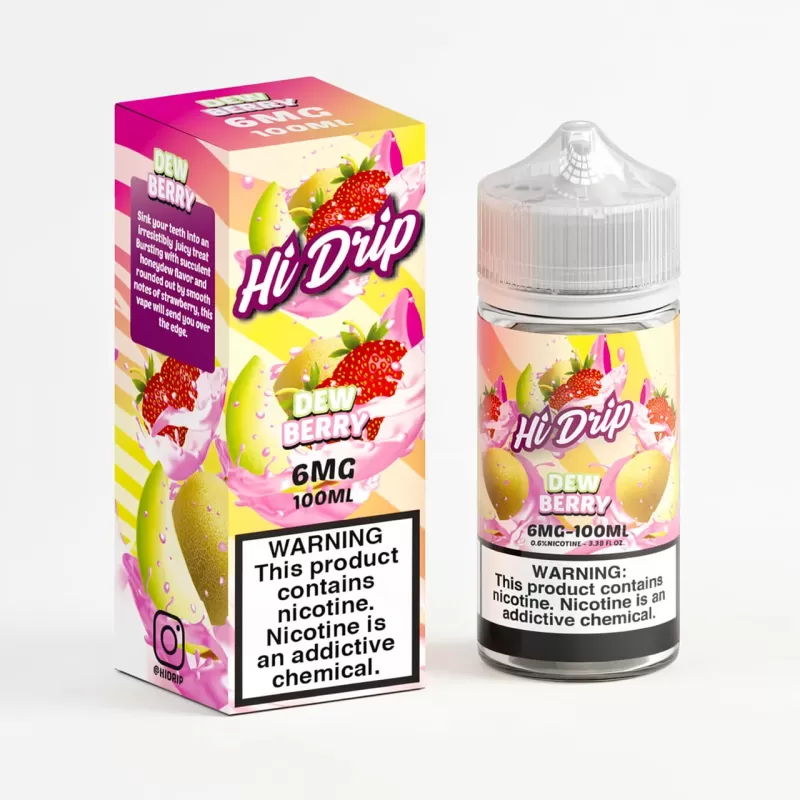 Dew Berry – Hi Drip – 100mL | 70/30 VG/PG – Vape Juice - Image 2