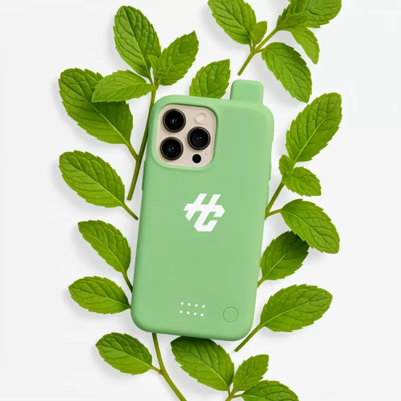 Humo Case Miami Mint Vape – iPhone 16 | Mesh Coil 30K Puffs - Image 2