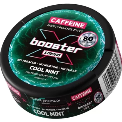 Woreczki Kofeinowe X-BOOSTER 80mg – Cool Mint Snus