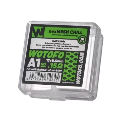 WOTOFO Siatki Nexmesh Chill A1 0.15 Ohm (10szt.)