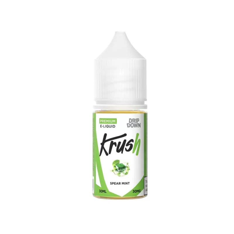 Drip Down Krush Series Salt – Spearmint Ice 30ml (30, 50 mg)