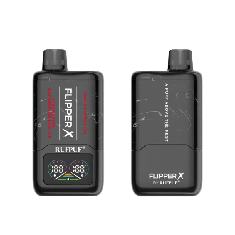 Flipper X – Strawberry Watermelon Kiwi Ice + Grape Cherry Ice – 20000 Puffs 5% - Image 2