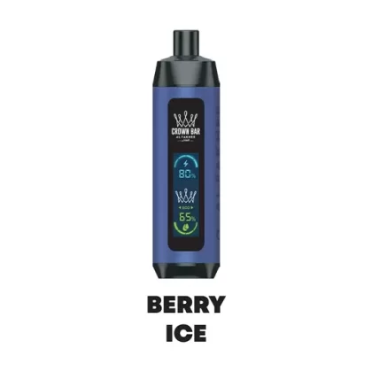 Berry Ice – Al Fakher Crown Bar Disposable 8000 Puffs
