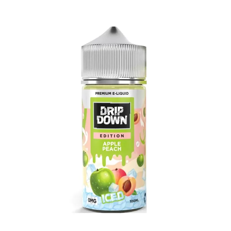 Drip Down Edition Series – Apple Peach Ice 100ml (0/3/6 mg)