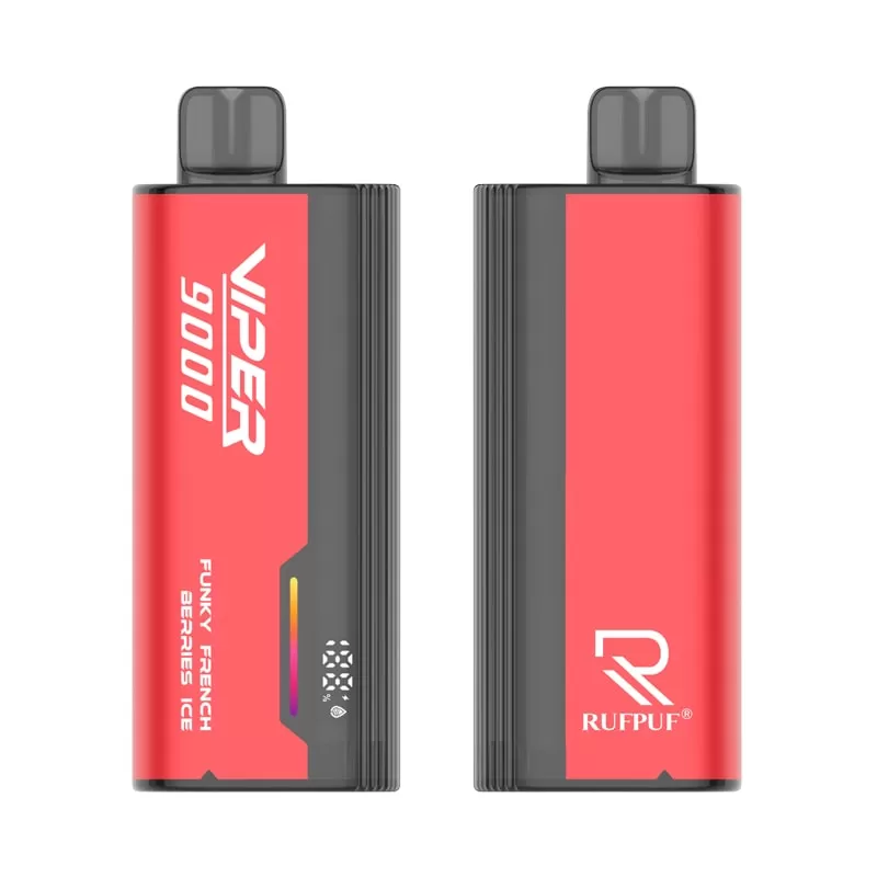 Rufpuf Viper Disposable – Funky French Berries Ice 50mg (9000Puffs) - Image 2