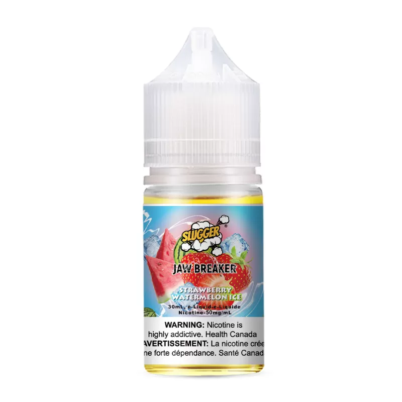 Slugger Jaw Breaker Series Strawberry Watermelon Ice – 30ml Nic Salt - Image 2