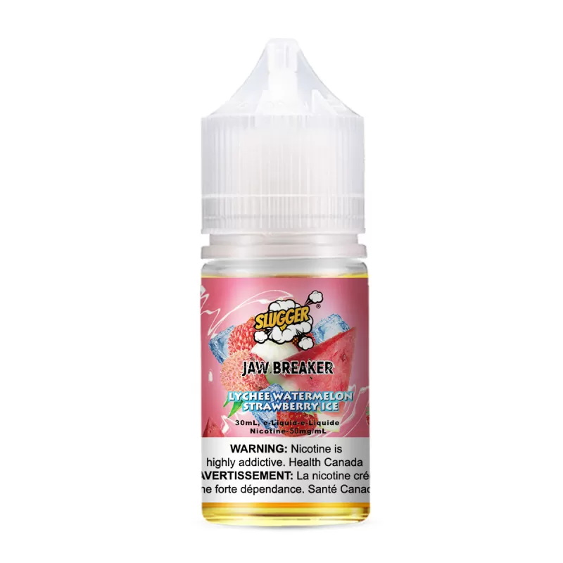 Slugger Jaw Breaker Series Lychee Watermelon Strawberry Ice – 30ml Nic Salt - Image 2