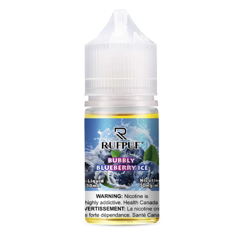 RufPuf Bubbly Blueberry Ice Nic Salt – 30ml - Image 2