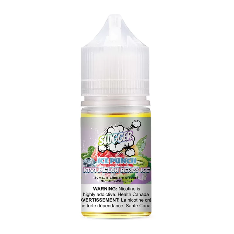 Slugger Ice Punch Series Kiwi Melon Berry Ice – 30ml Nic Salt