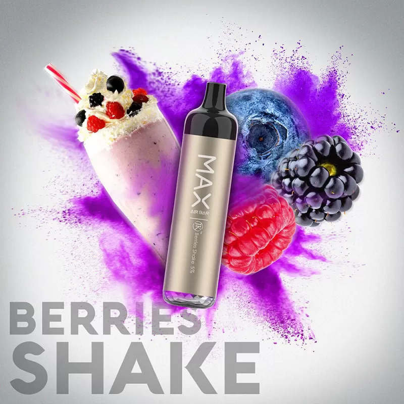 AIR BAR MAX BERRIES SHAKE – 2500PUFF DISPOSABLE 5%