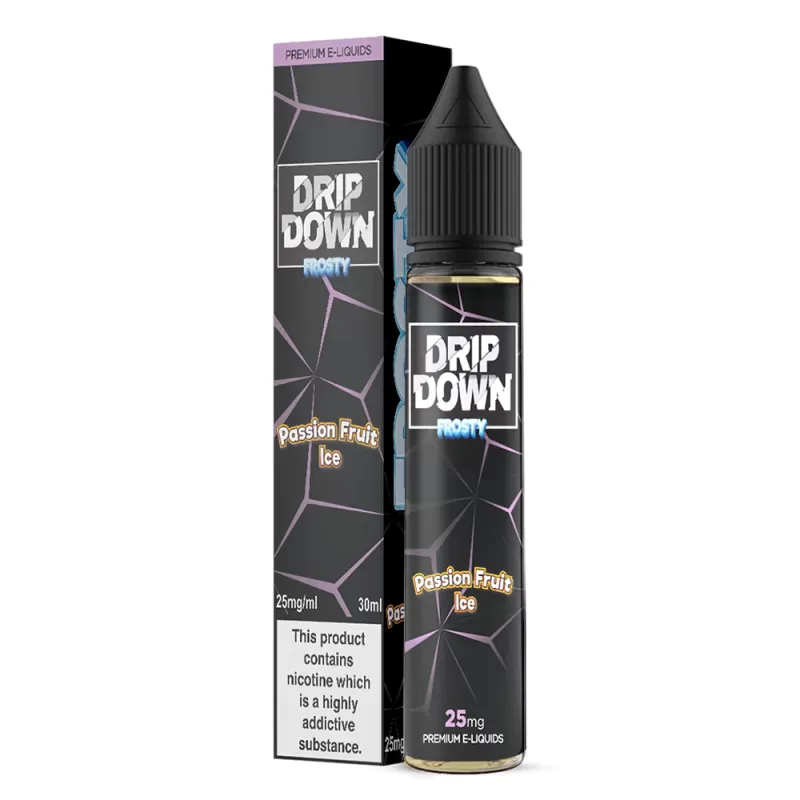 Drip Down Frosty Passion Fruit Ice Saltnic 30ml