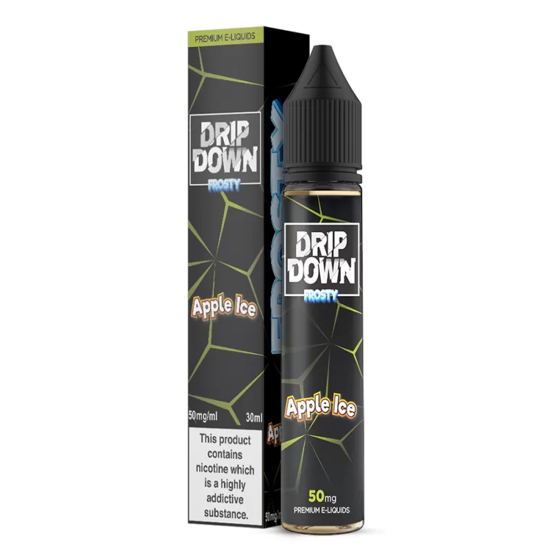 Drip Down Frosty Apple Ice Saltnic 30ml - Image 3