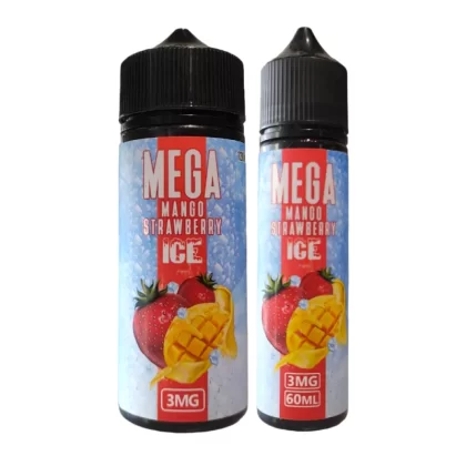 MEGA Mango Strawberry Ice 60ml & 120ml – GRAND E-LIQUIDS