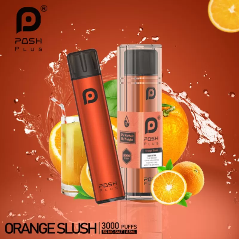POSH PLUS – Orange Slush Ice 3000 Puffs - Image 2
