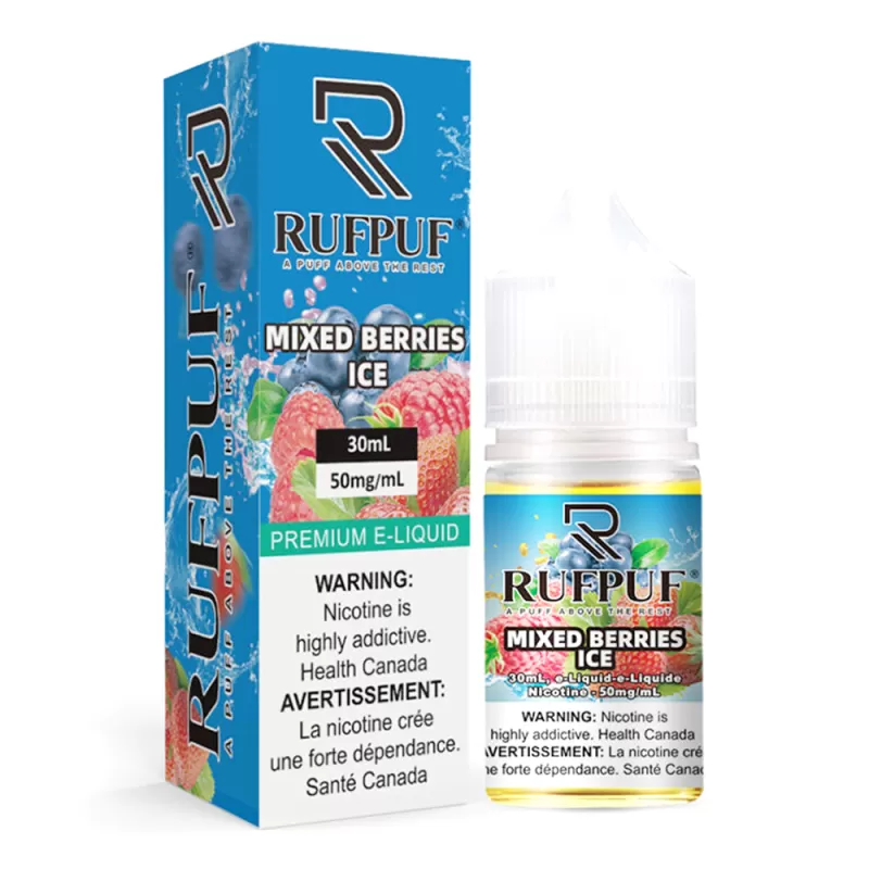 RufPuf Mixed Berry Ice Nic Salt – 30ml