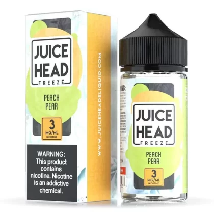 JUICE HEAD FREEZE – PEACH PEAR 100ML