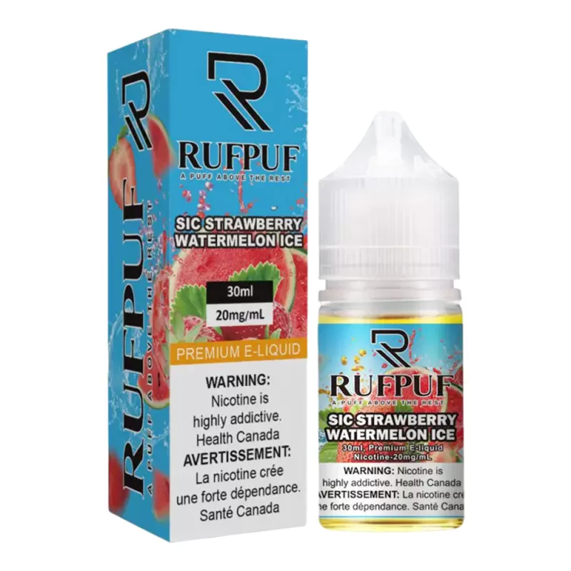 RufPuf Sic Strawberry Watermelon Ice E-liquid (Nic Salt) – 30ml