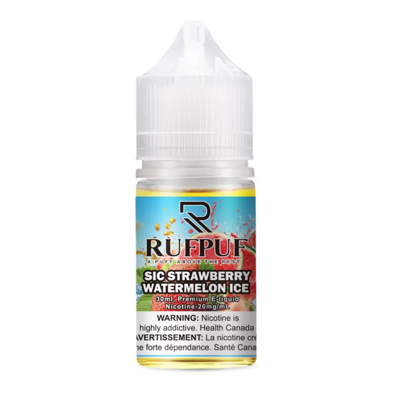 RufPuf Sic Strawberry Watermelon Ice E-liquid (Nic Salt) – 30ml - Image 2