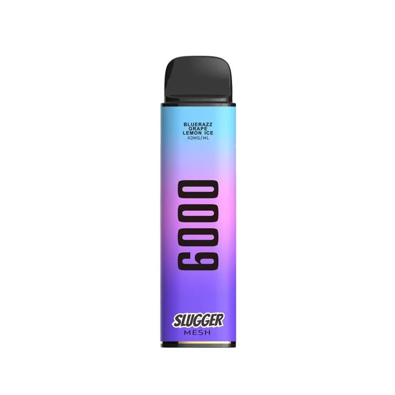 Slugger Bluerazz Grape Lemon Ice Disposable 6000 Puffs