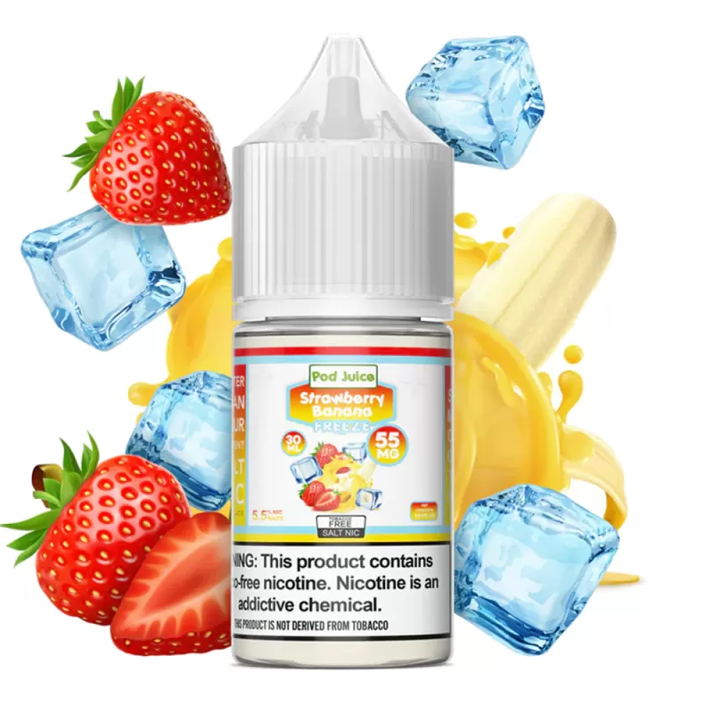 Pod Juice – Strawberry Banana Freeze 30ml