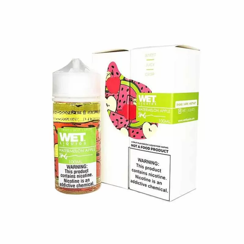 WET LIQUIDS Watermelon Apple E-liquid 100ml