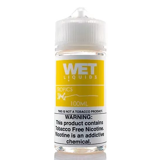 WET LIQUIDS Tropics E-liquid 100ml - Image 2