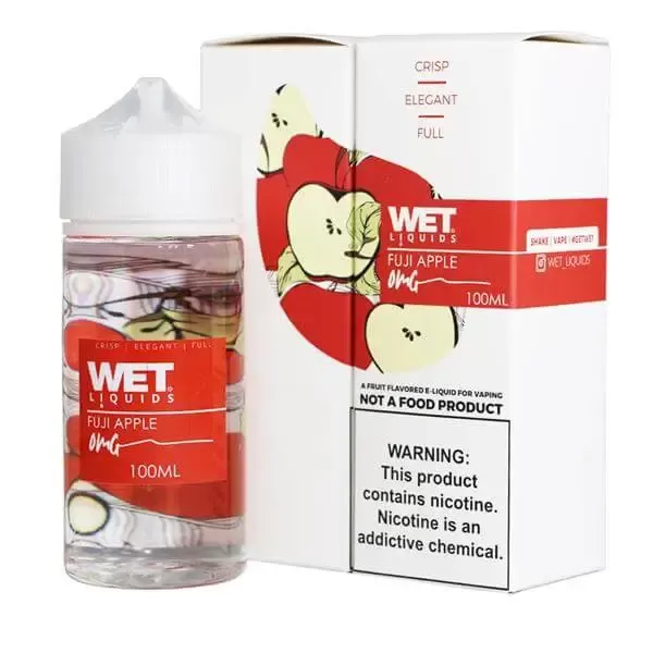 WET LIQUIDS Fuji Apple iced E-liquid 100ml