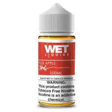WET LIQUIDS Fuji Apple iced E-liquid 100ml - Image 2