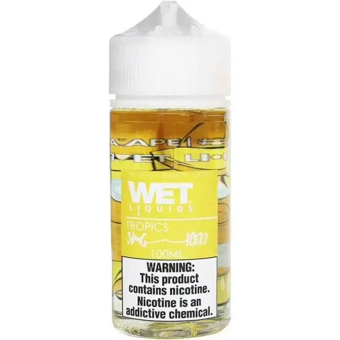 WET LIQUIDS Tropics Iced E-liquid – 100ml - Image 2