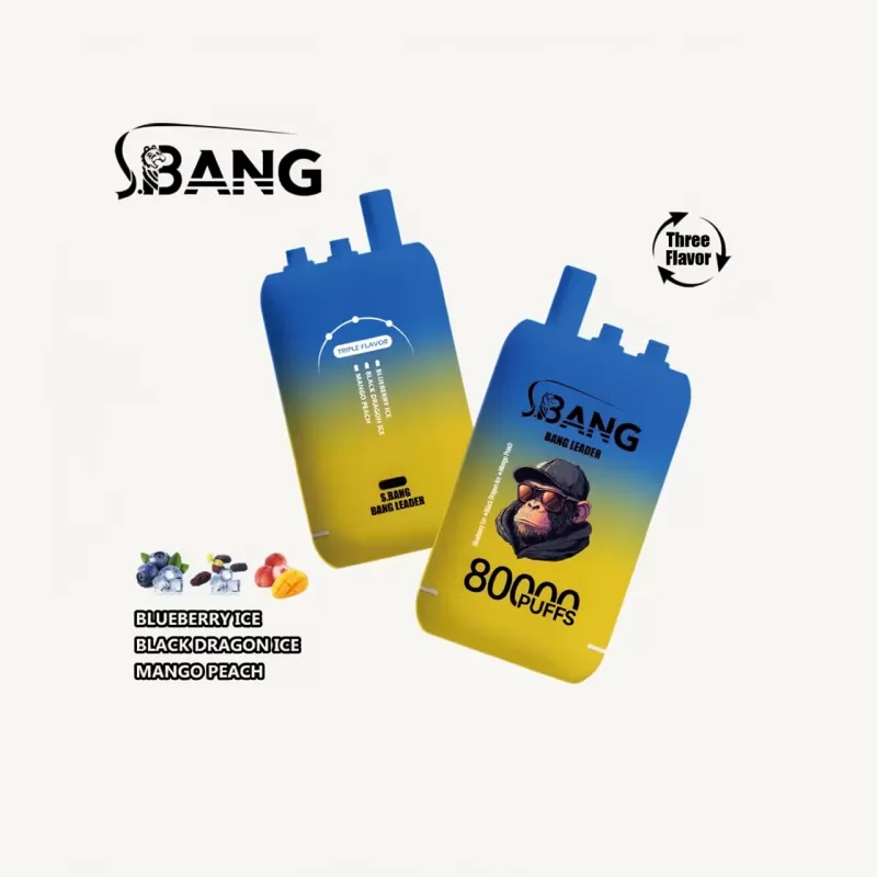 Bang Leader 80K Triple-Flavor Dual Mesh Disposable Vape - Image 3