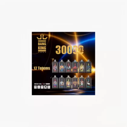 Bang King Crystal 30K Puffs Mesh Coil Disposable Vape