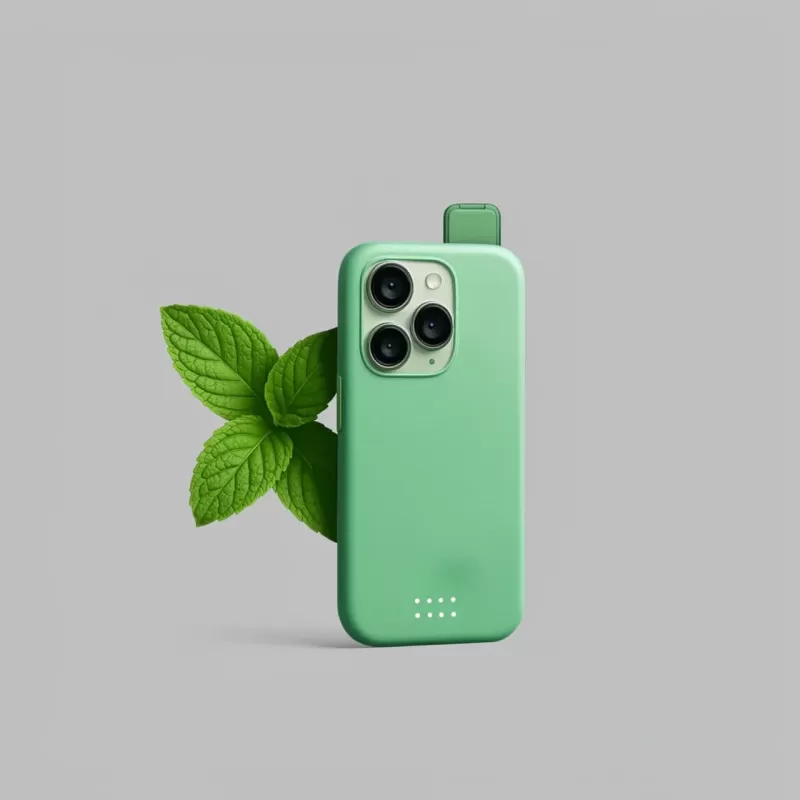 Humo Case Miami Mint Vape – Real Phone Case Vape, 5% Discreet - Image 2