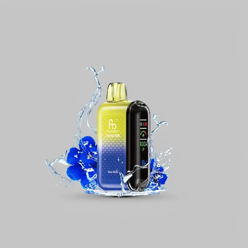 Fumot Tornado 20000 Blue Razz Rechargeable Vape – 20K Puffs