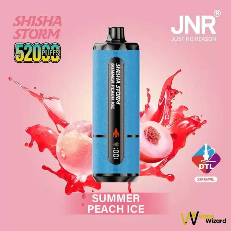 JNR Shisha Storm 52000 Puffs Disposable Vape 2% DTL in the UAE - Image 2