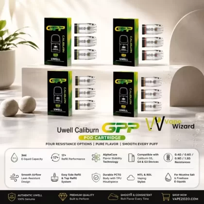 UWELL GPP ALPHA Pod Cartridge 3ml In UAE