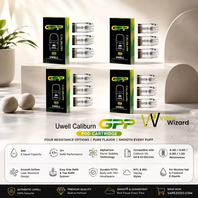 UWELL GPP ALPHA Pod Cartridge 3ml In UAE