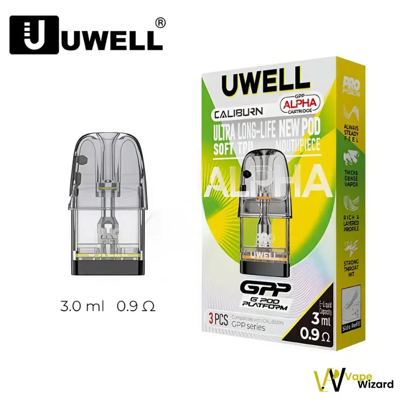 UWELL GPP ALPHA Pod Cartridge 3ml In UAE - Image 3