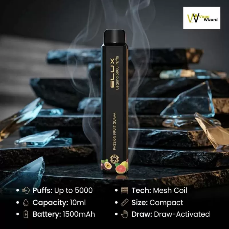 Elux legend 5000 puffs 20MG & 50mg nicotine