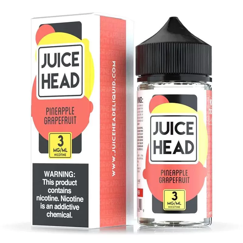 JUICE HEAD – PINEAPPLE GRAPEFRUIT 100ML