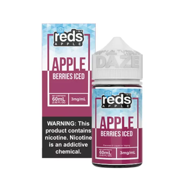 7 Daze – Berries Iced by Reds Apple 60mL