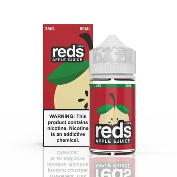 7 Daze – Reds Apple 60mL - Image 2
