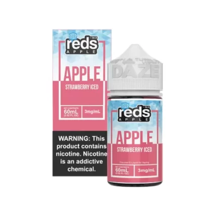 7 Daze – Reds Strawberry Iced 60mL